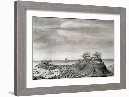 French Troops Occupy Grenada, July 1779, American War of Independence, Grenada-null-Framed Giclee Print