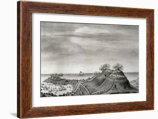 French Troops Occupy Grenada, July 1779, American War of Independence, Grenada-null-Framed Giclee Print