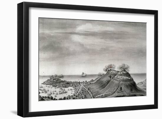 French Troops Occupy Grenada, July 1779, American War of Independence, Grenada-null-Framed Giclee Print