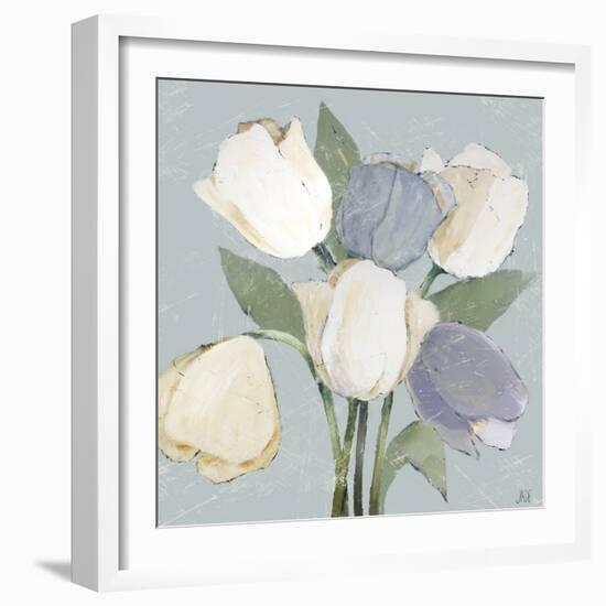 French Tulips II-Jade Reynolds-Framed Art Print