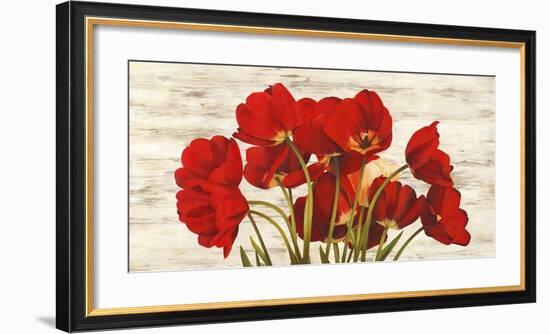 French Tulips-Serena Biffi-Framed Art Print