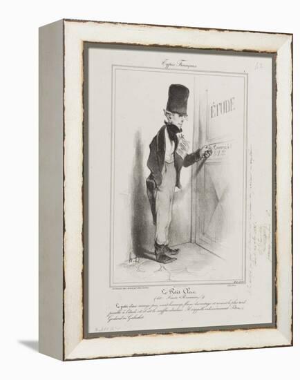 French Types-Honore Daumier-Framed Premier Image Canvas