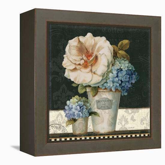 French Vases II-Lisa Audit-Framed Stretched Canvas