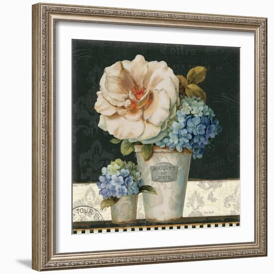 French Vases II-Lisa Audit-Framed Art Print