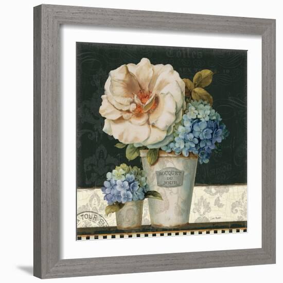 French Vases II-Lisa Audit-Framed Art Print