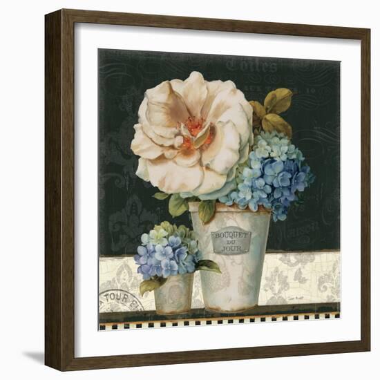 French Vases II-Lisa Audit-Framed Art Print