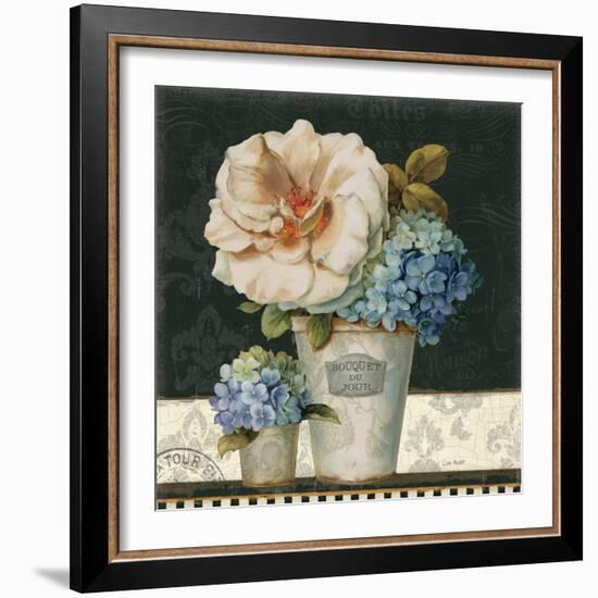 French Vases II-Lisa Audit-Framed Art Print