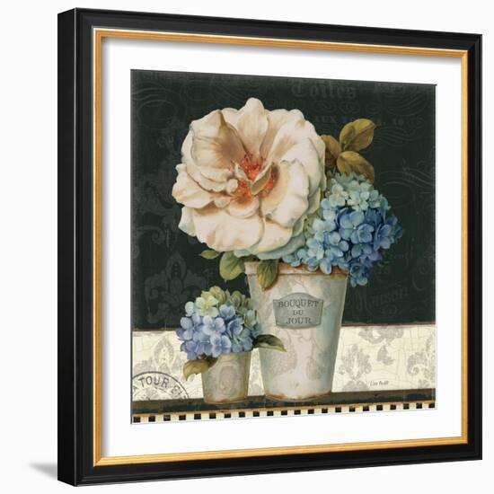 French Vases II-Lisa Audit-Framed Art Print