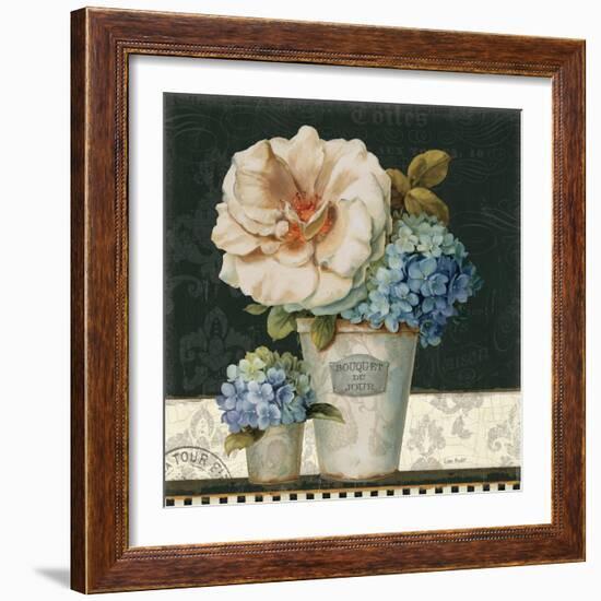 French Vases II-Lisa Audit-Framed Premium Giclee Print