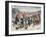 French Victory in Southern Algeria, 1897-F Meaulle-Framed Giclee Print