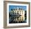 French Water Chateau-null-Framed Art Print