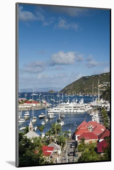 French West Indies, St-Barthelemy. Gustavia Harbor-Walter Bibikow-Mounted Photographic Print