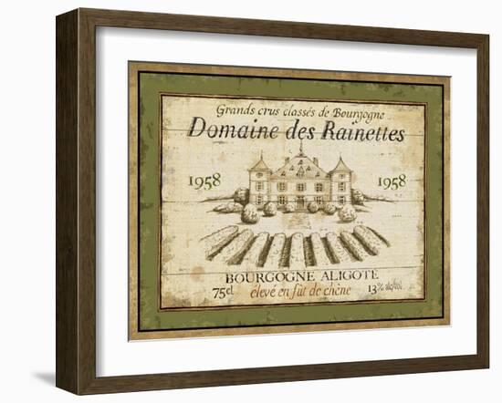 French Wine Label III-Daphne Brissonnet-Framed Art Print