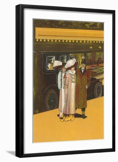 French Women's Fashion-Found Image Press-Framed Giclee Print