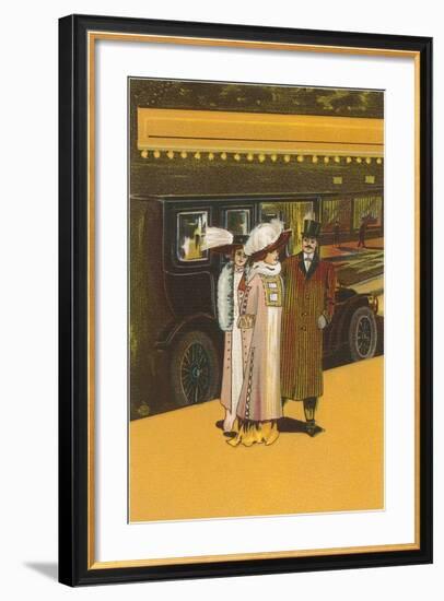 French Women's Fashion-Found Image Press-Framed Giclee Print