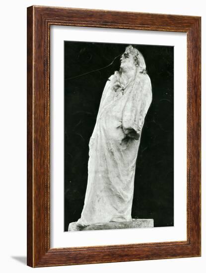 French Writer Honoré De Balzac, 1897 (Stone)-Auguste Rodin-Framed Giclee Print