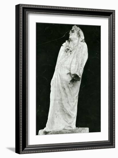 French Writer Honoré De Balzac, 1897 (Stone)-Auguste Rodin-Framed Giclee Print