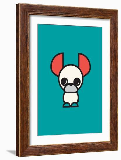 Frenchicon-null-Framed Art Print