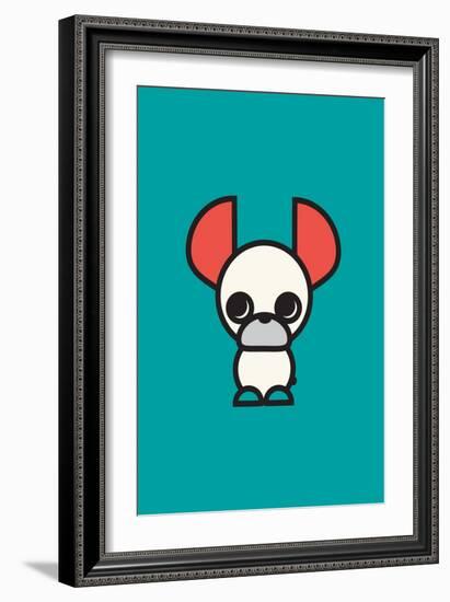 Frenchicon-null-Framed Art Print