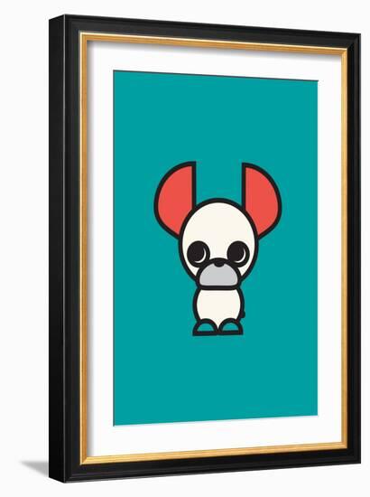 Frenchicon-null-Framed Art Print