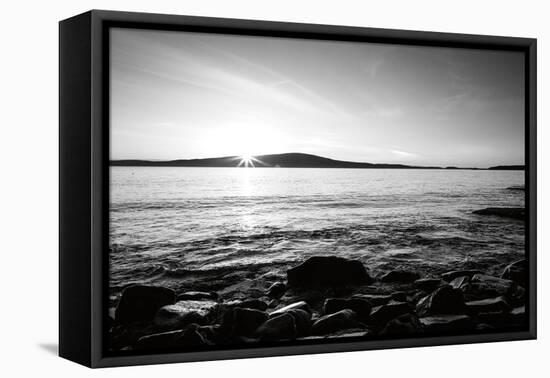 Frenchman Bay-Laura Marshall-Framed Premier Image Canvas