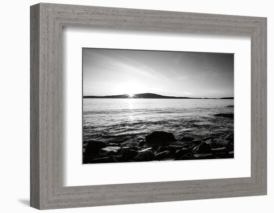 Frenchman Bay-Laura Marshall-Framed Photographic Print