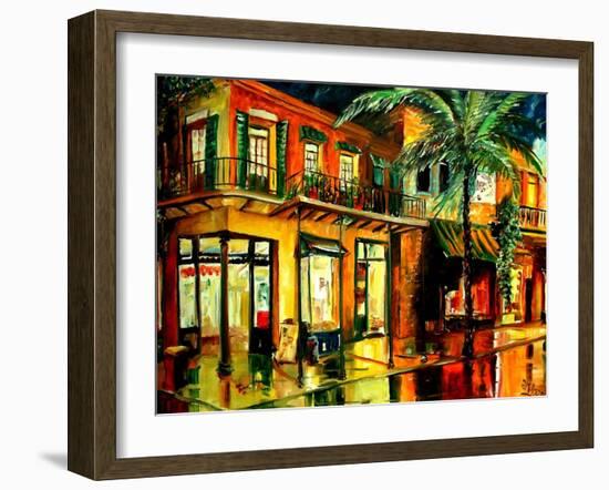 Frenchmans Street In New Orleans-Diane Millsap-Framed Art Print