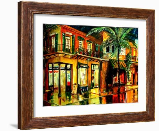 Frenchmans Street In New Orleans-Diane Millsap-Framed Art Print