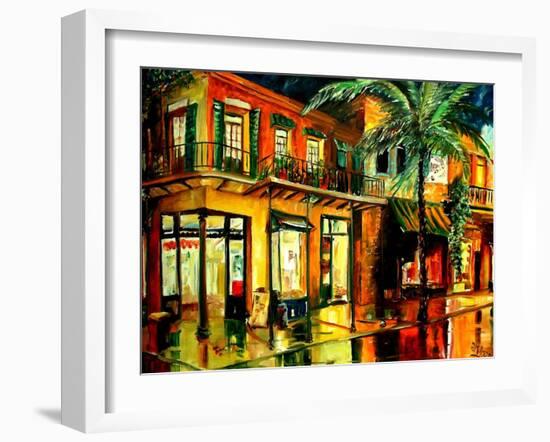 Frenchmans Street In New Orleans-Diane Millsap-Framed Art Print