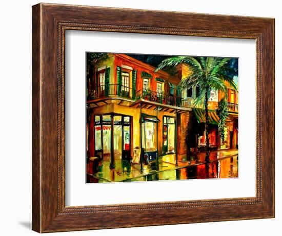 Frenchmans Street In New Orleans-Diane Millsap-Framed Art Print