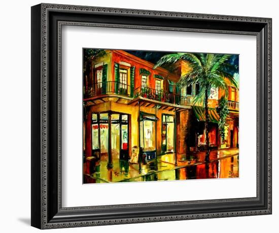 Frenchmans Street In New Orleans-Diane Millsap-Framed Art Print