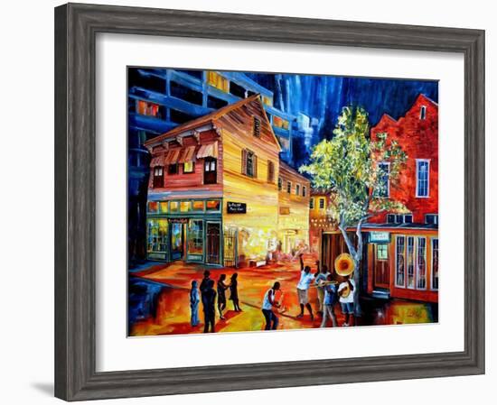 Frenchmen Street Funk-Diane Millsap-Framed Art Print