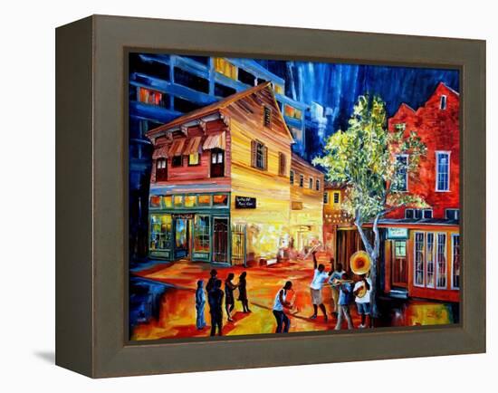 Frenchmen Street Funk-Diane Millsap-Framed Stretched Canvas