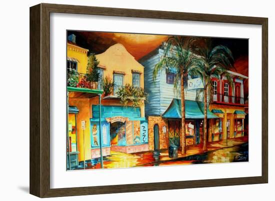 Frenchmen Street, New Orleans-Diane Millsap-Framed Art Print