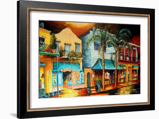 Frenchmen Street, New Orleans-Diane Millsap-Framed Art Print