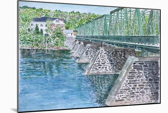 Frenchtown Bridge, 2004-Anthony Butera-Mounted Giclee Print