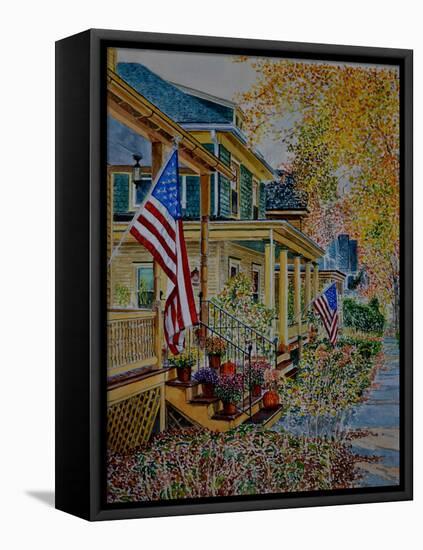 Frenchtown Street, 2017-Anthony Butera-Framed Premier Image Canvas