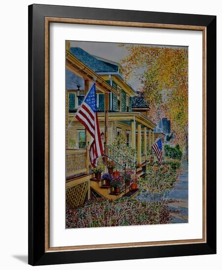 Frenchtown Street, 2017-Anthony Butera-Framed Photographic Print