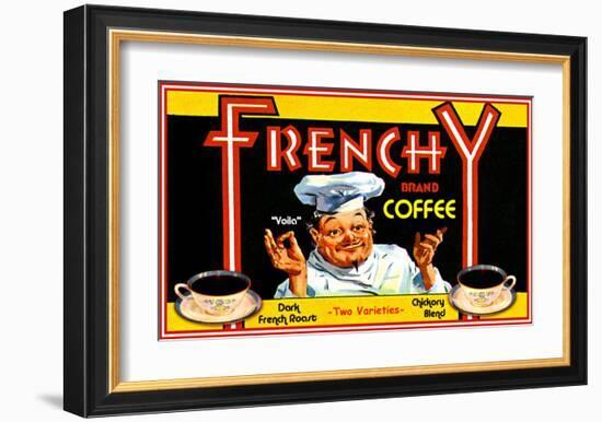 Frenchy Coffee-null-Framed Giclee Print