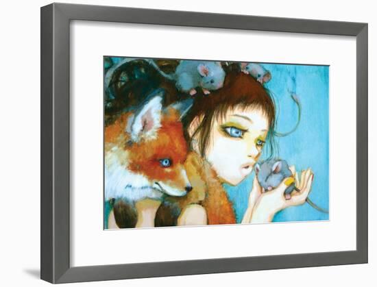 Frenemies-Camilla D'Errico-Framed Art Print