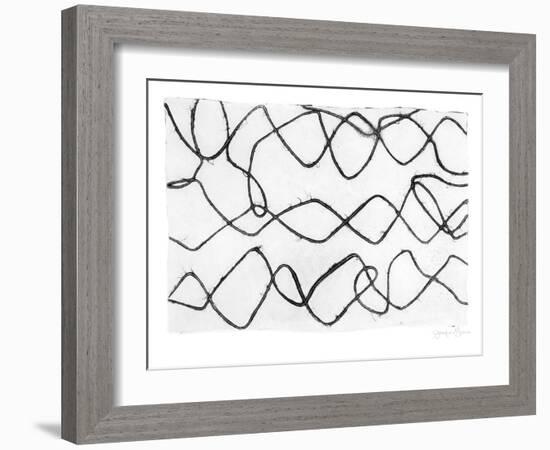 Frequency II-Jennifer Goldberger-Framed Art Print