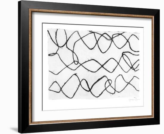 Frequency II-Jennifer Goldberger-Framed Art Print