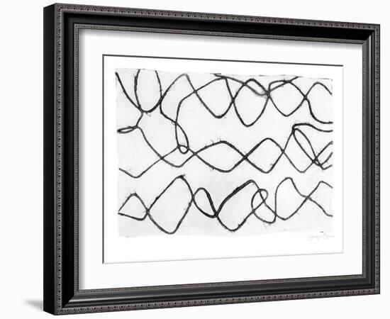 Frequency II-Jennifer Goldberger-Framed Art Print