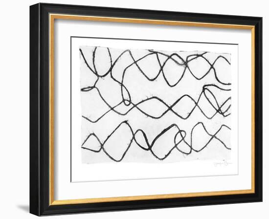 Frequency II-Jennifer Goldberger-Framed Art Print