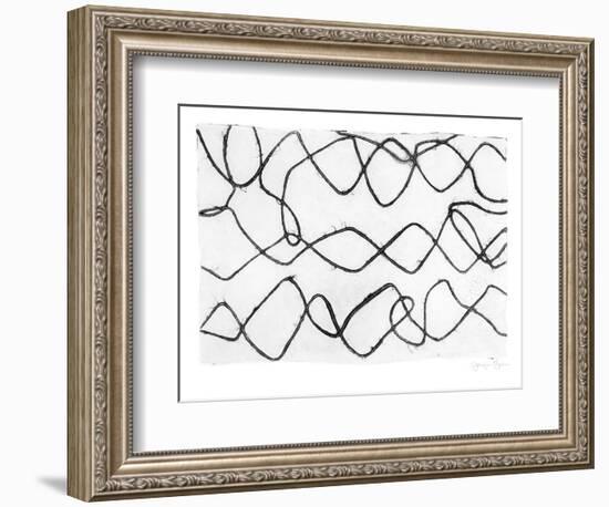 Frequency II-Jennifer Goldberger-Framed Art Print