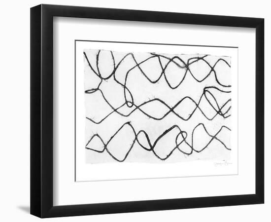 Frequency II-Jennifer Goldberger-Framed Art Print