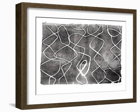 Frequency IV-Jennifer Goldberger-Framed Art Print