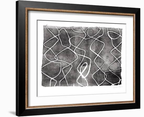 Frequency IV-Jennifer Goldberger-Framed Art Print