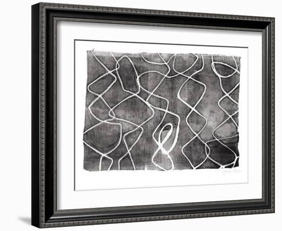 Frequency IV-Jennifer Goldberger-Framed Art Print