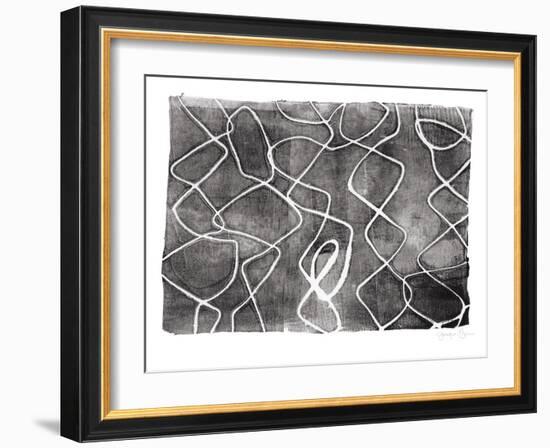 Frequency IV-Jennifer Goldberger-Framed Art Print